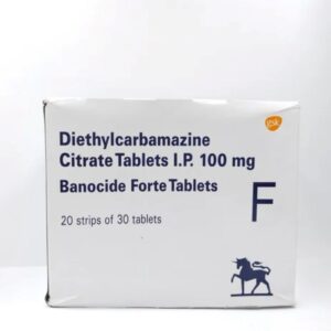 Banocide Forte 100 Mg (Diethylcarbamazine)