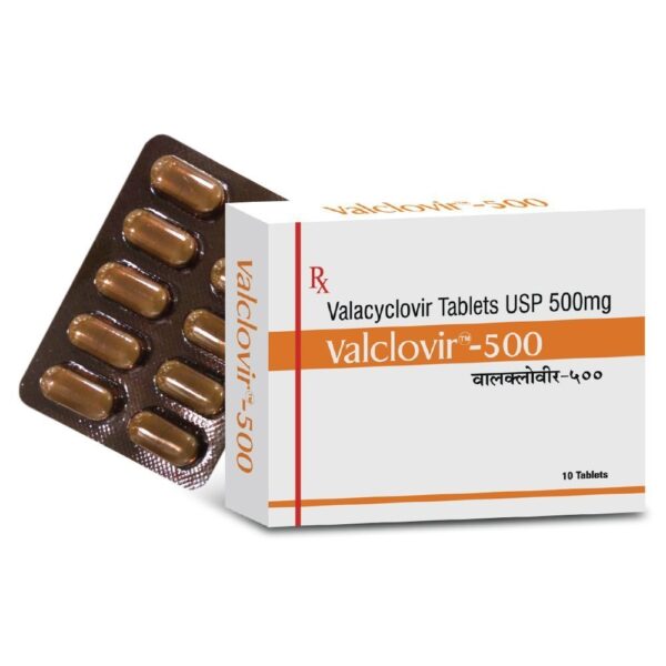 Valclovir 500 Mg (Valacyclovir)